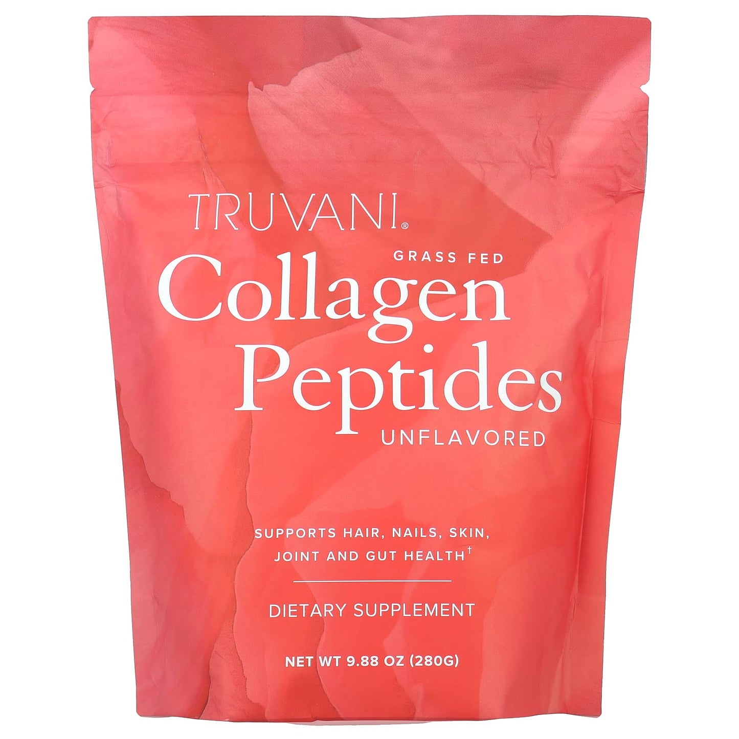 Truvani, Grass Fed Collagen Peptides, Unflavored , 9.88 oz (280 g) - Image 1