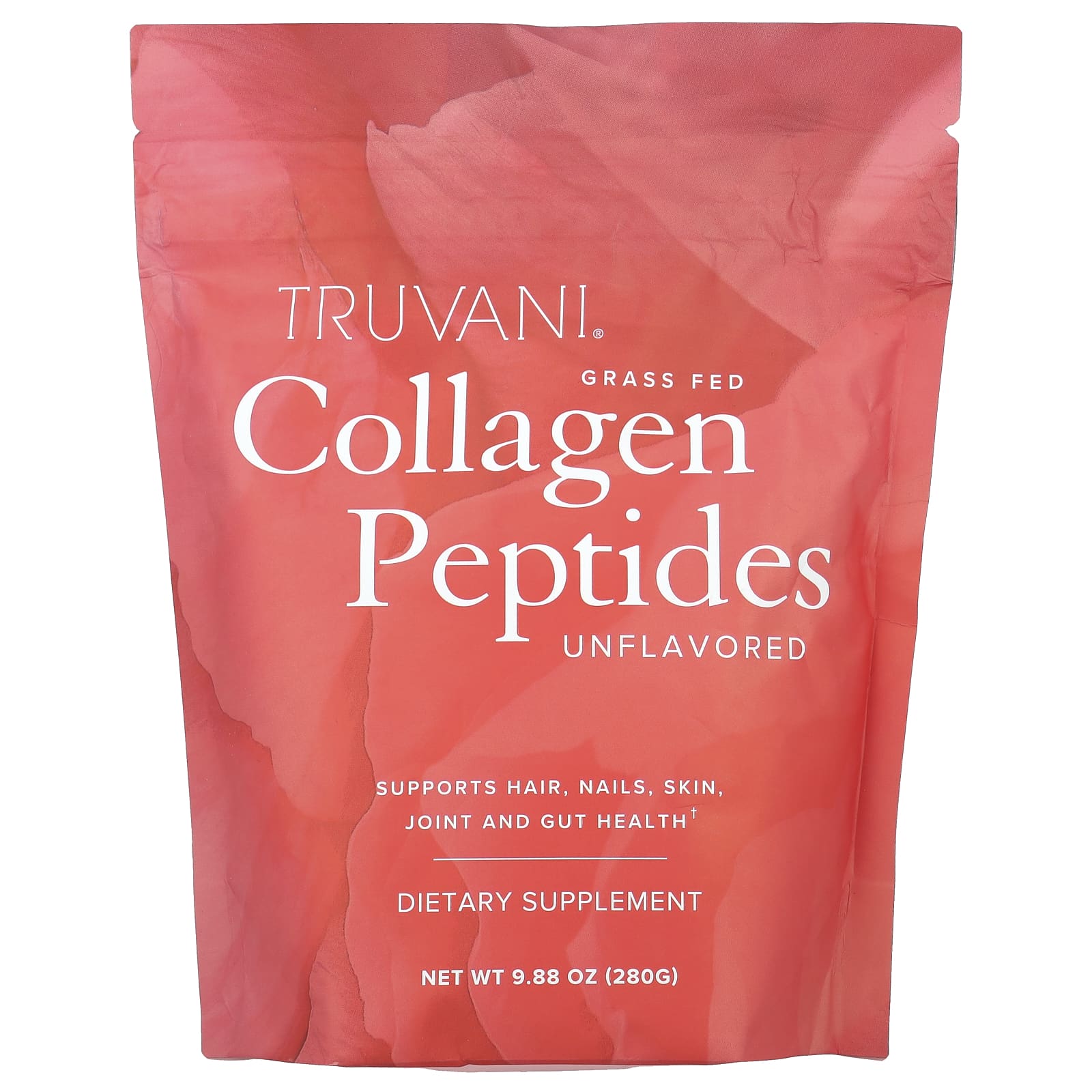 Truvani, Grass Fed Collagen Peptides, Unflavored , 9.88 oz (280 g) - Image 1