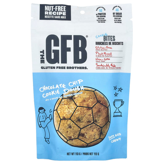 The GFB, Gluten Free Cookie Bites, Chocolate Chip Cookie Dough, 113 g - Image 1