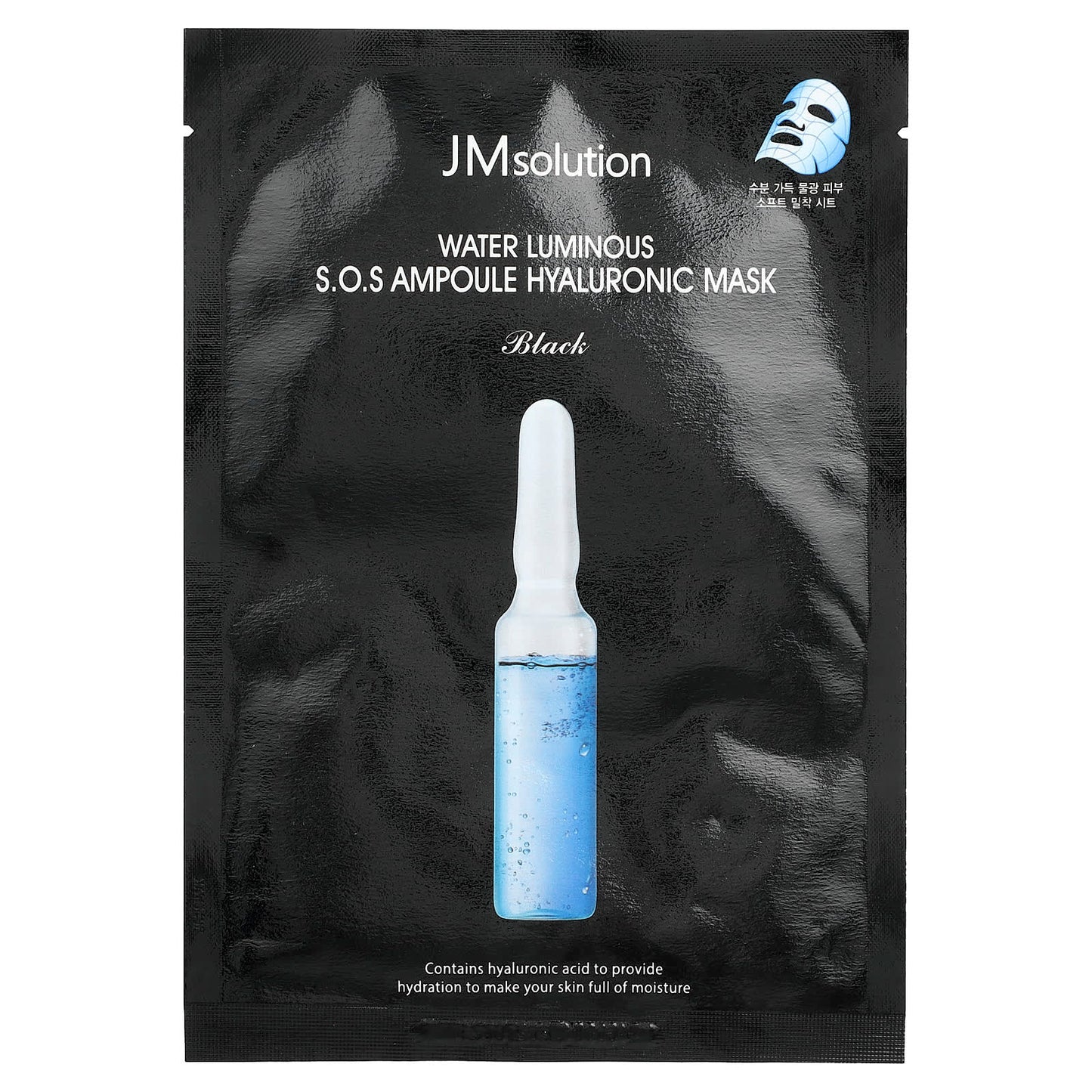 Hyaluronic Beauty Mask for Dry Skin, 1 Sheet, 30ml by JM Solution - Image 1