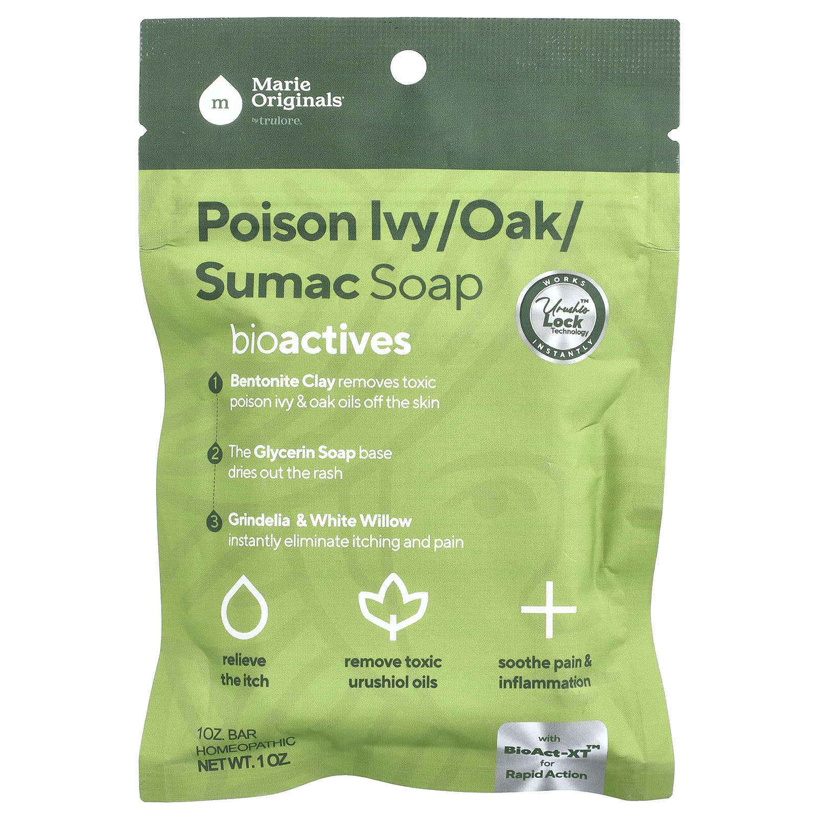 Marie Originals, Poison Ivy/Oak/Sumac Bar Soap, 1 oz - Image 1