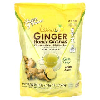 Ginger Honey Crystals by Prince of Peace | Caffeine-Free, 30 Sachets