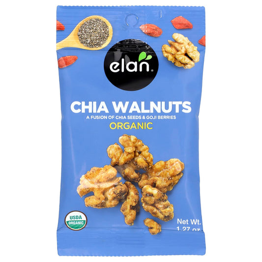 Organic Chia Walnuts by Elan - Healthy Snacking - Image 1