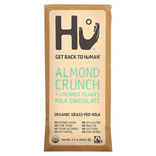 Organic Milk Chocolate Bars by Hu - Fairtrade & USDA Certified