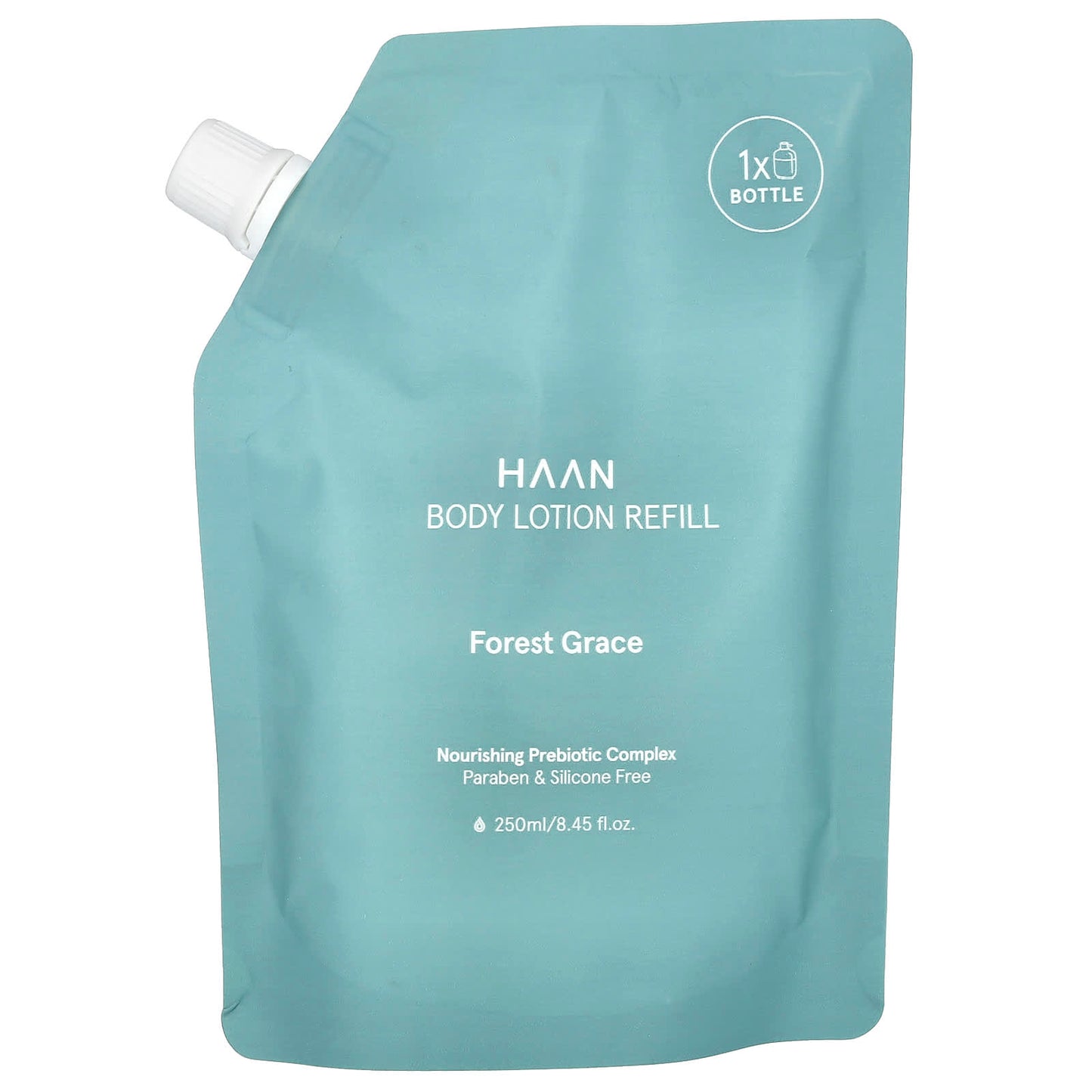 Haan Body Lotion Refill, Forest Grace, Paraben-Free & Natural Ingredients - Image 1