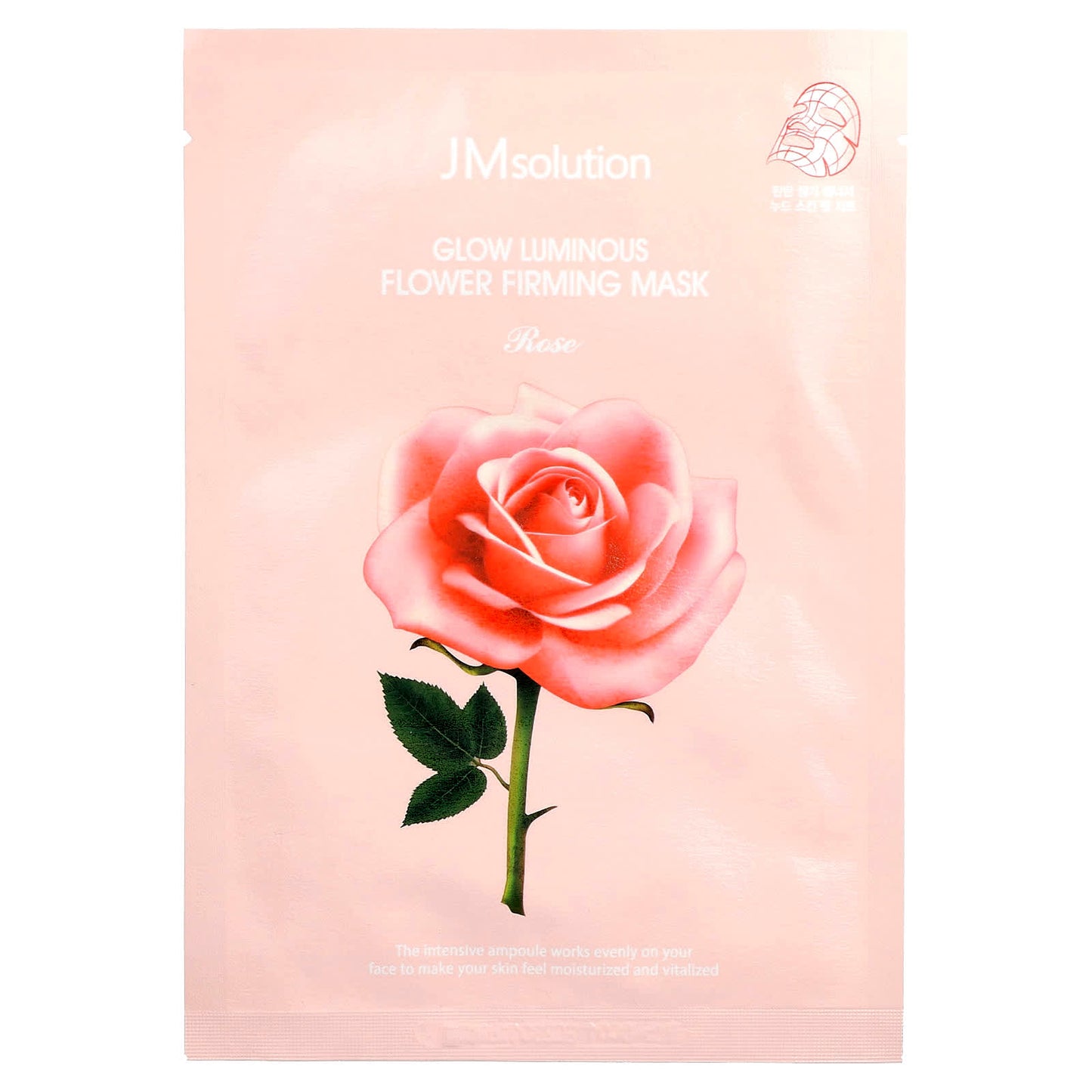 Glow Luminous Rose Firming Beauty Mask by JM Solution - Image 1