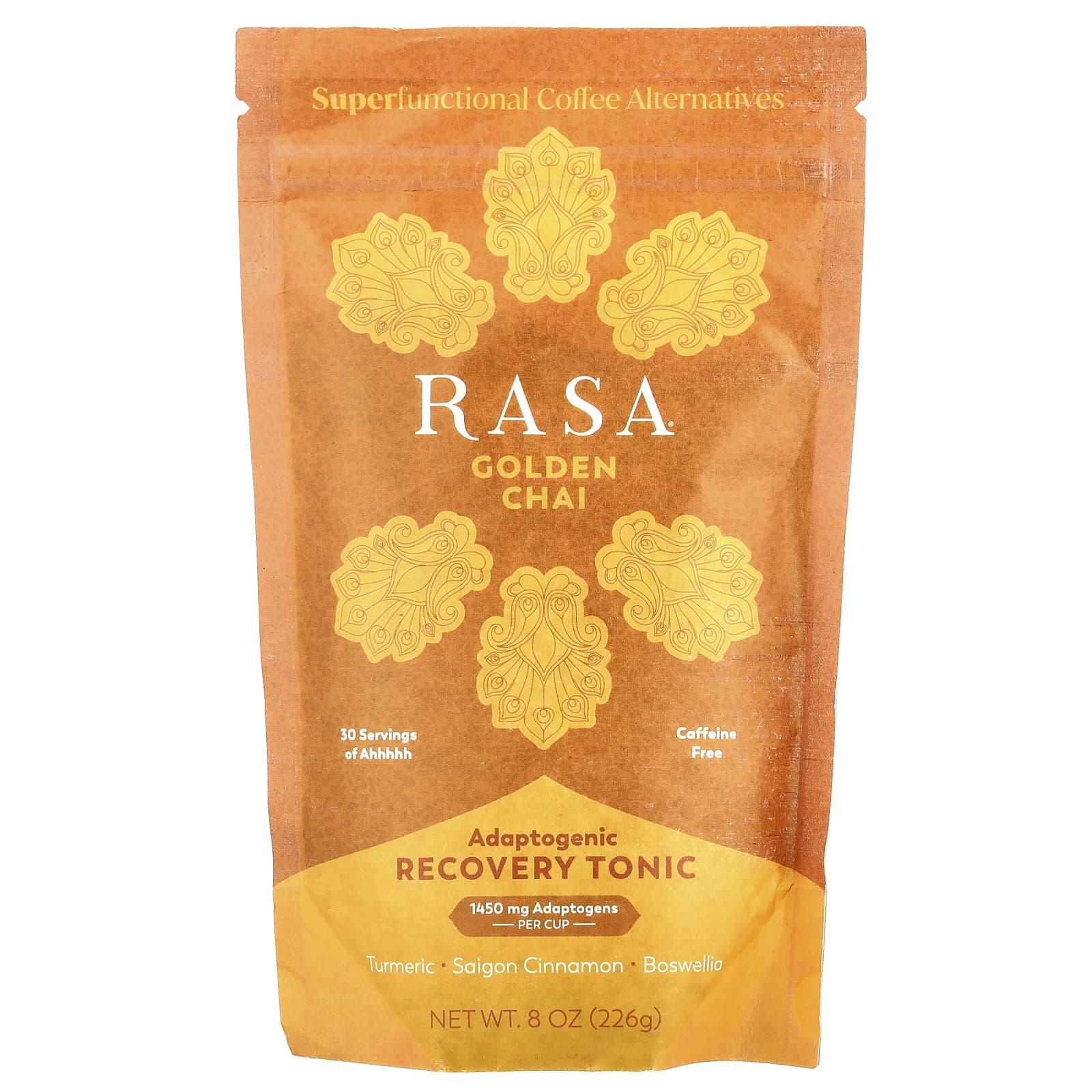 Rasa, Adaptogenic Recovery Tonic, Golden Chai, 8 oz (226 g) - Image 1
