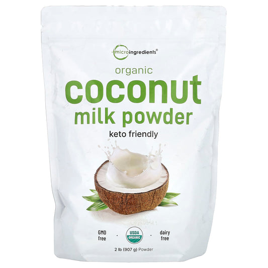 Micro Ingredients, Organic Coconut Milk Powder, 2 lb (907 g) - Image 1