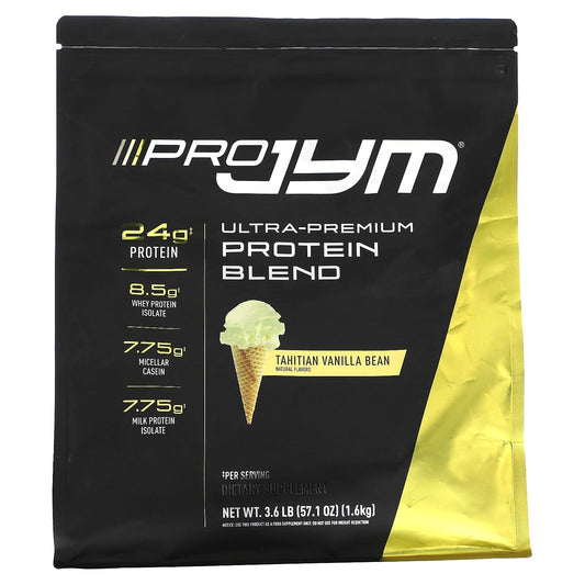 Pro JYM Ultra-Premium Tahitian Vanilla Bean Protein Powder 3.6 lb - Image 1
