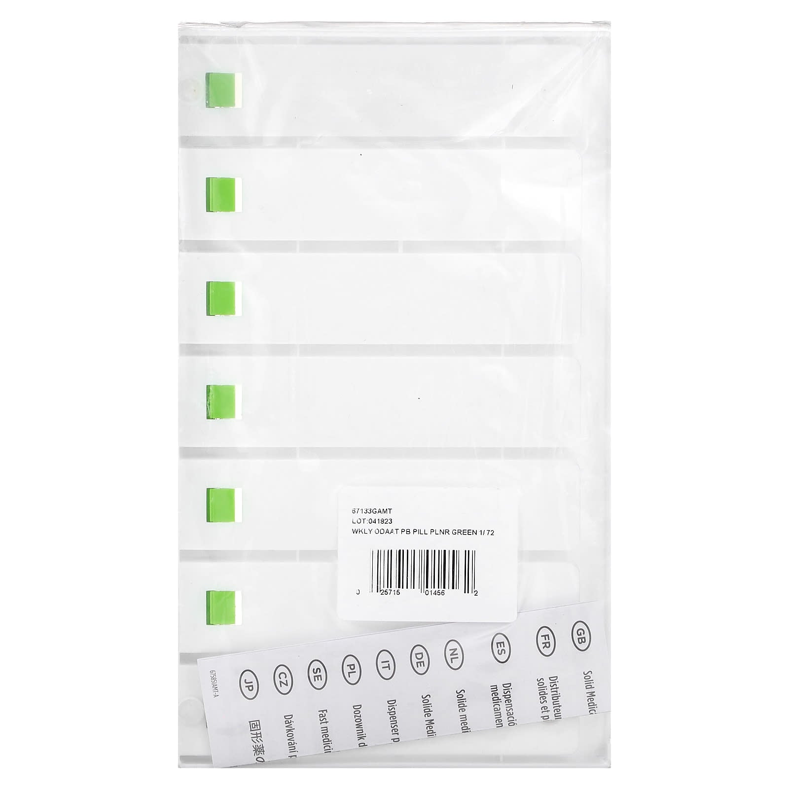 Stay Organized with Ezy Dose Daily Pill Planner - 4-Compartments & Push Button - Image 2