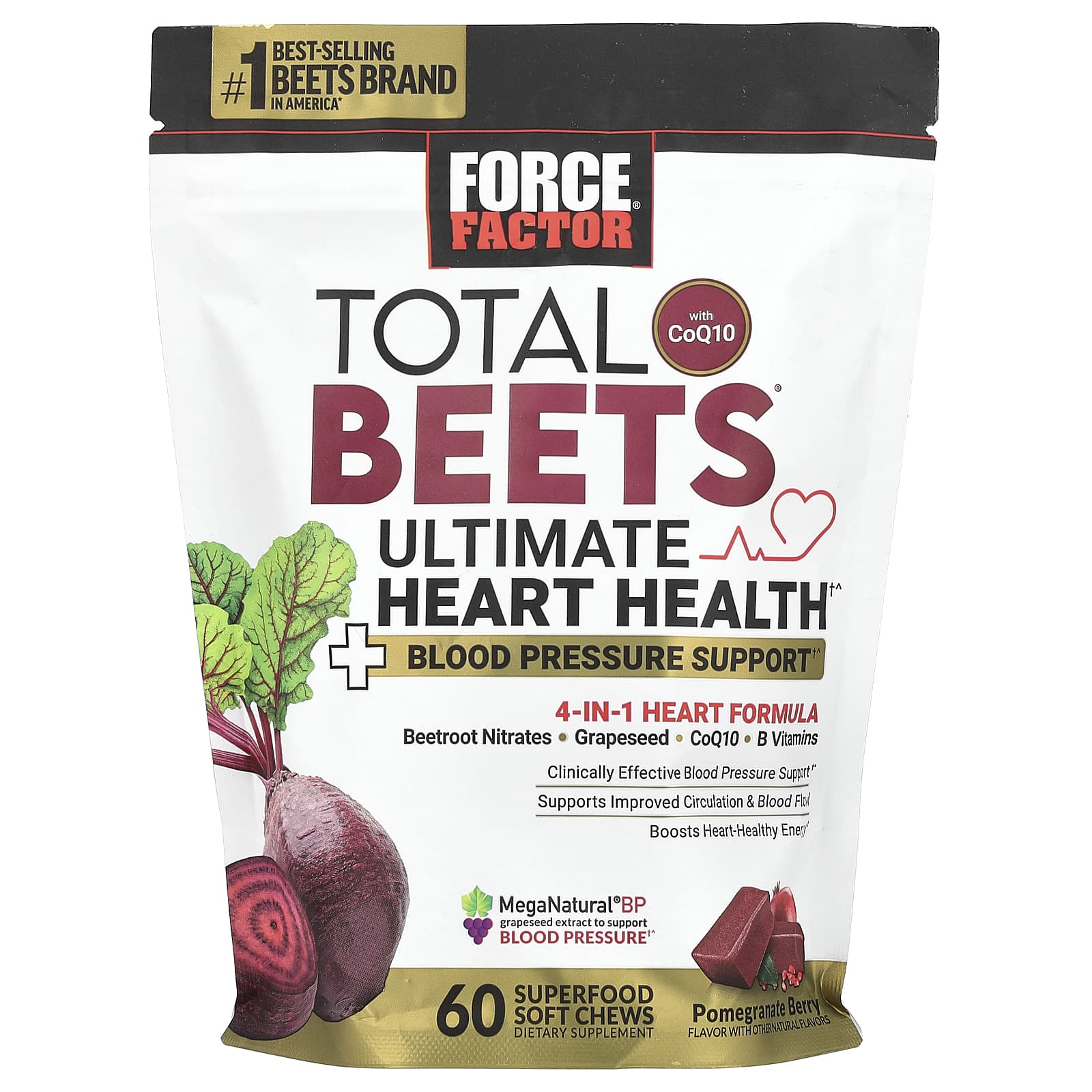 Total Beets Ultimate Heart Health Soft Chews - Image 1