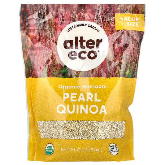 Organic Heirloom Pearl Quinoa by Alter Eco - Fair Trade & Gluten-Free - Image 1