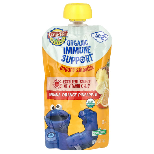 Organic Yogurt Smoothie for Kids - Earth's Best Immune Support - Image 1