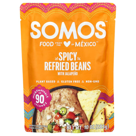 Somos, Spicy Refried Beans With Jalapeno, 10 oz (283 g) - Image 1