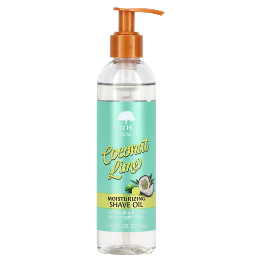 Tree Hut, Moisturizing Shave Oil, Coconut Lime, 7.7 fl oz (227 ml) - Image 1