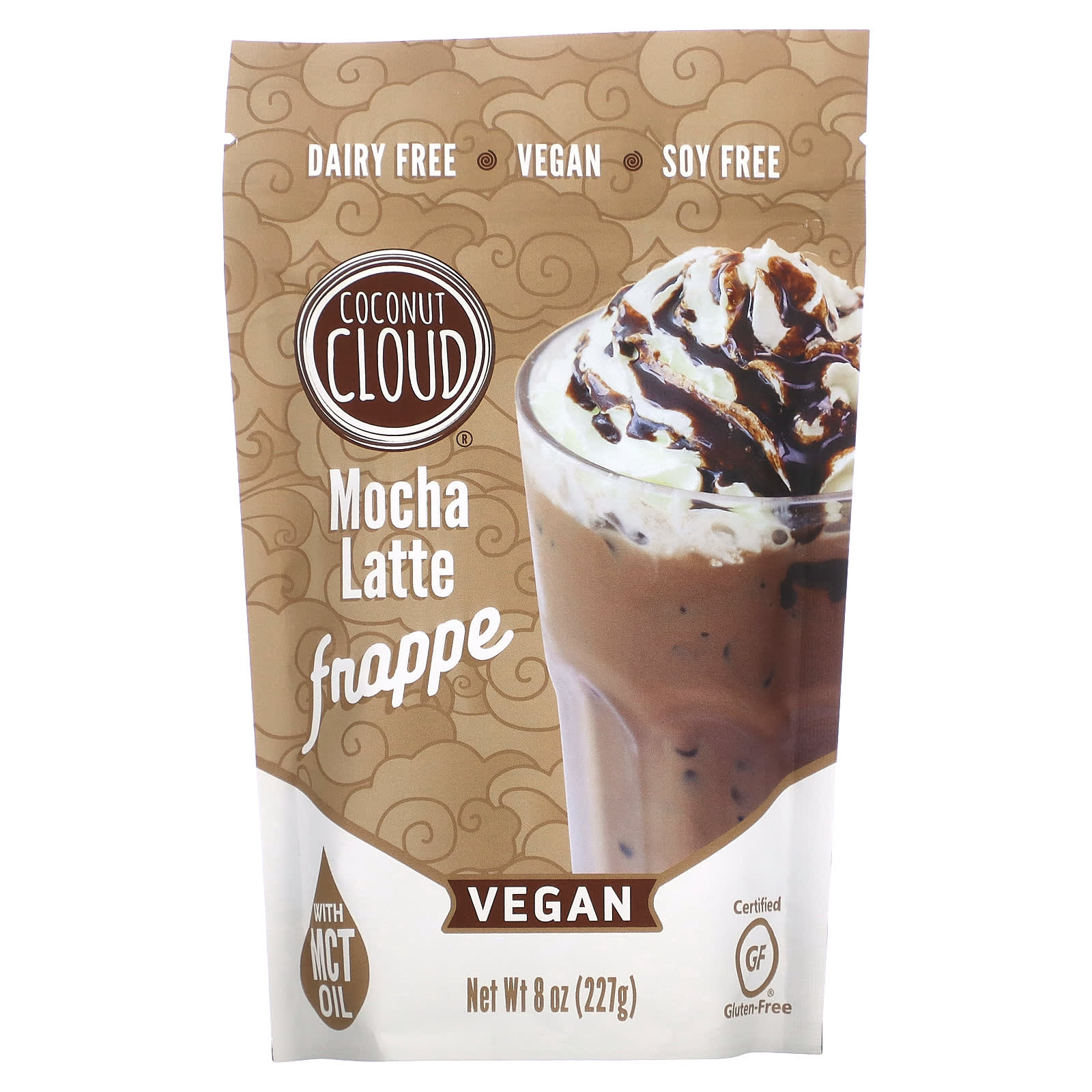 Vegan Mocha Latte Frappe Mix by Coconut Cloud - Dairy Free & Gluten Free - Image 1