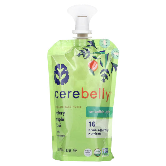 Organic Baby Puree for Brain Development by Cerebelly (4 oz) - Image 1