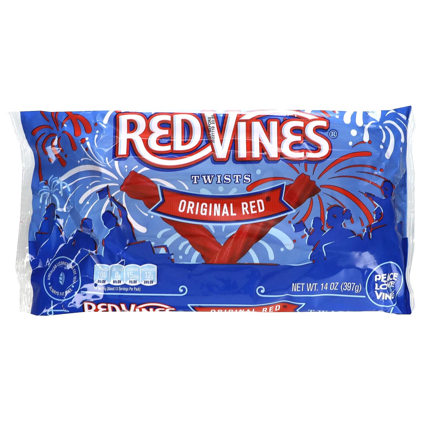 Red Vines, Twists, Original Red, 14 oz (397 g) - Image 1