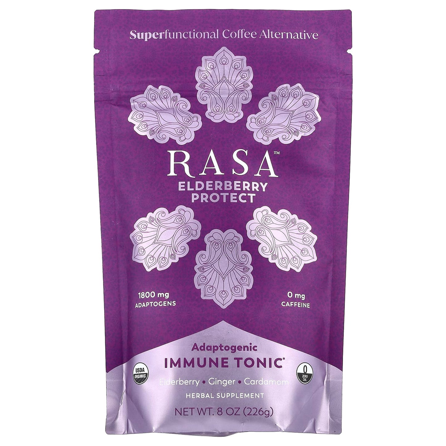 Rasa, Adaptogenic Immune Tonic, Elderberry Protect, 8 oz (226 g) - Image 1