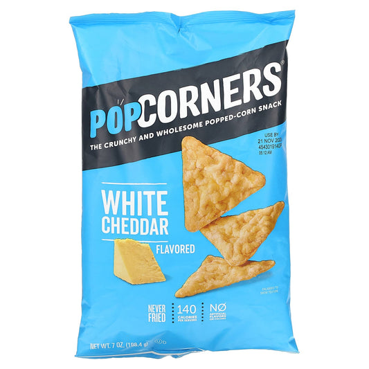 PopCorners, Chips, White Cheddar, 7 oz (198.4 g) - Image 1