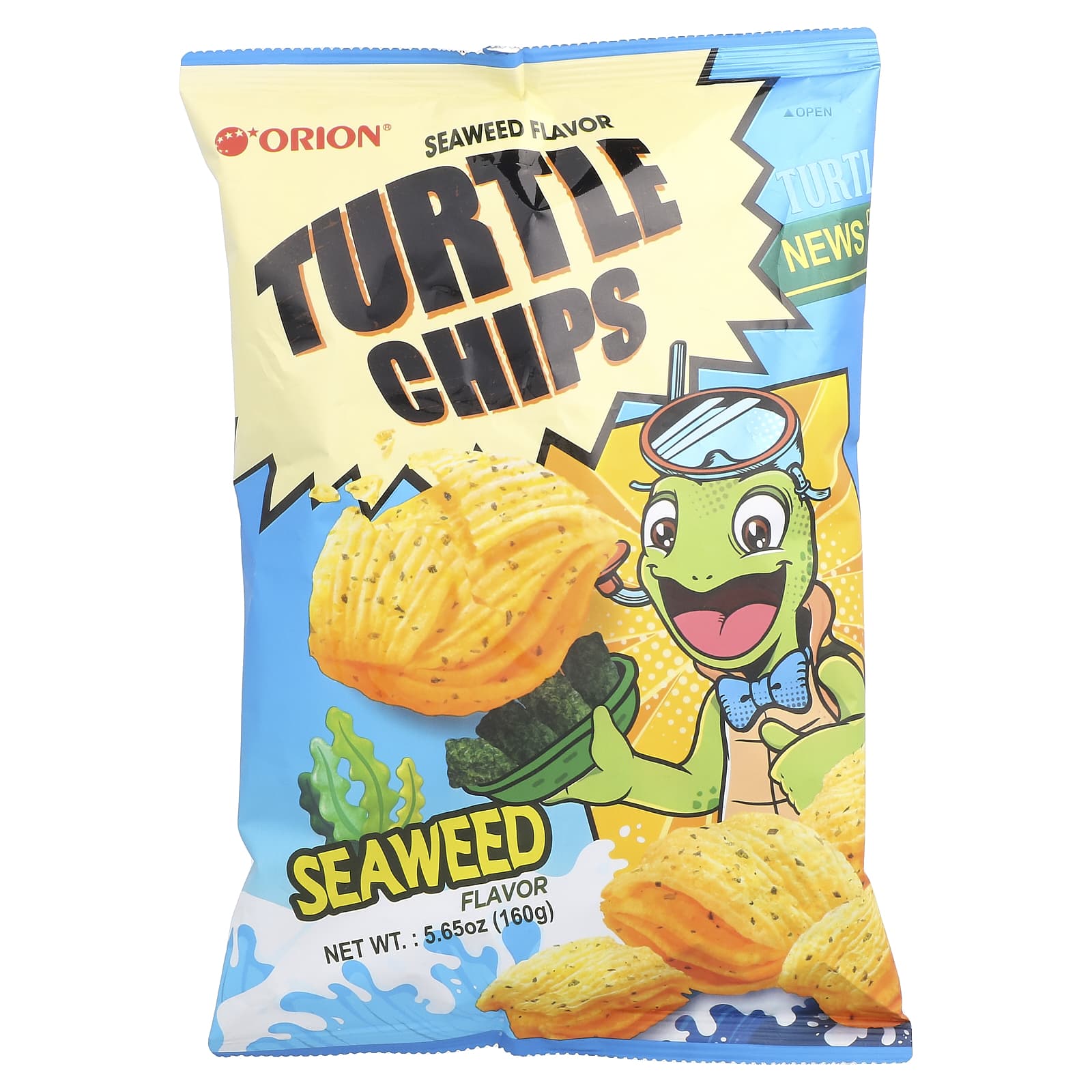 Orion, Turtle Chips, Seaweed, 5.65 oz (160 g) - Image 1