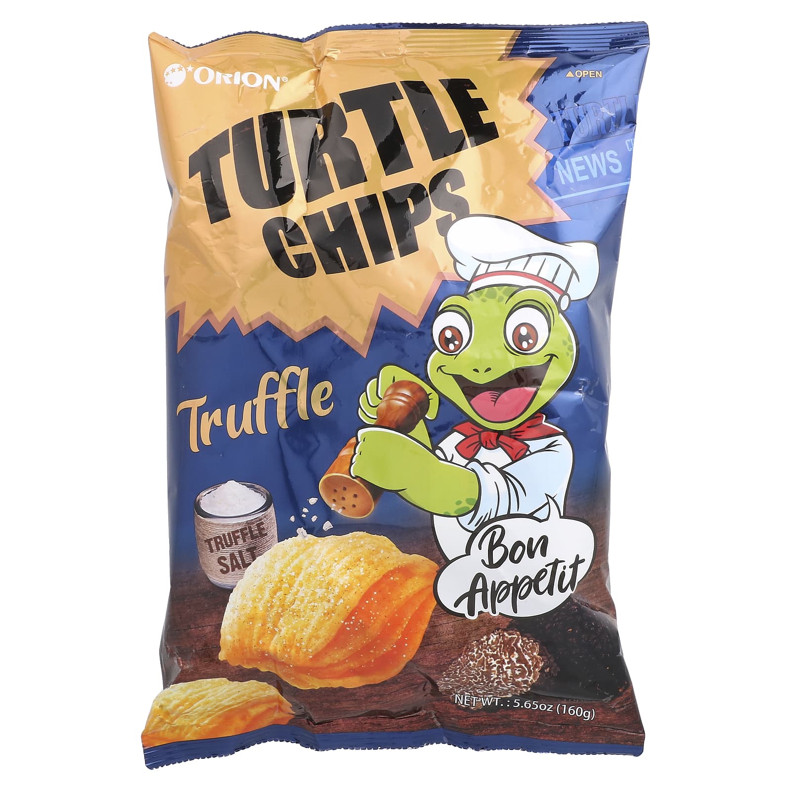 Orion, Turtle Chips, Truffle , 5.65 oz (160 g) - Image 1