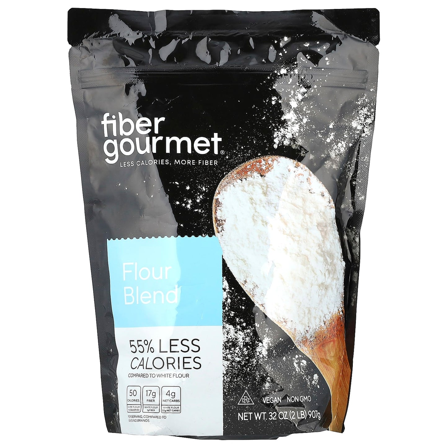 Low-Calorie Fiber Gourmet Flour Blend - 32 oz (907g) - Image 1