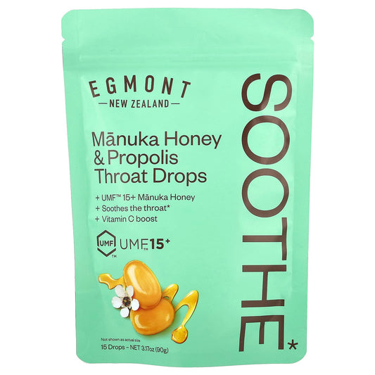 Egmont Manuka Honey Throat Drops - Soothe & Boost Your Throat - Image 1
