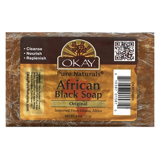 African Black Soap by Okay Pure Naturals - Natural Skin Cleanser