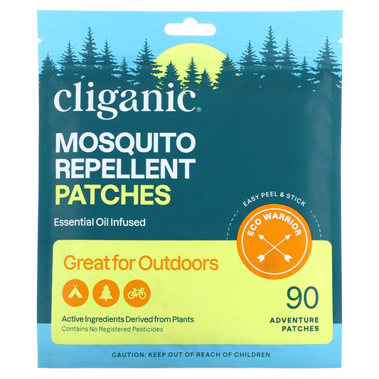 Natural Mosquito Repellent Patches for Kids and Adults - 90 Patches - Image 1