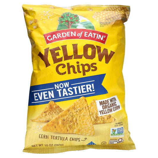 Organic Yellow Corn Tortilla Chips by Garden of Eatin', 10 oz - Image 1