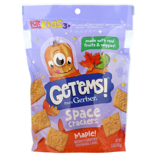 Gerber Space Crackers, Wholesome Snacks for Kids 3+ - Image 1