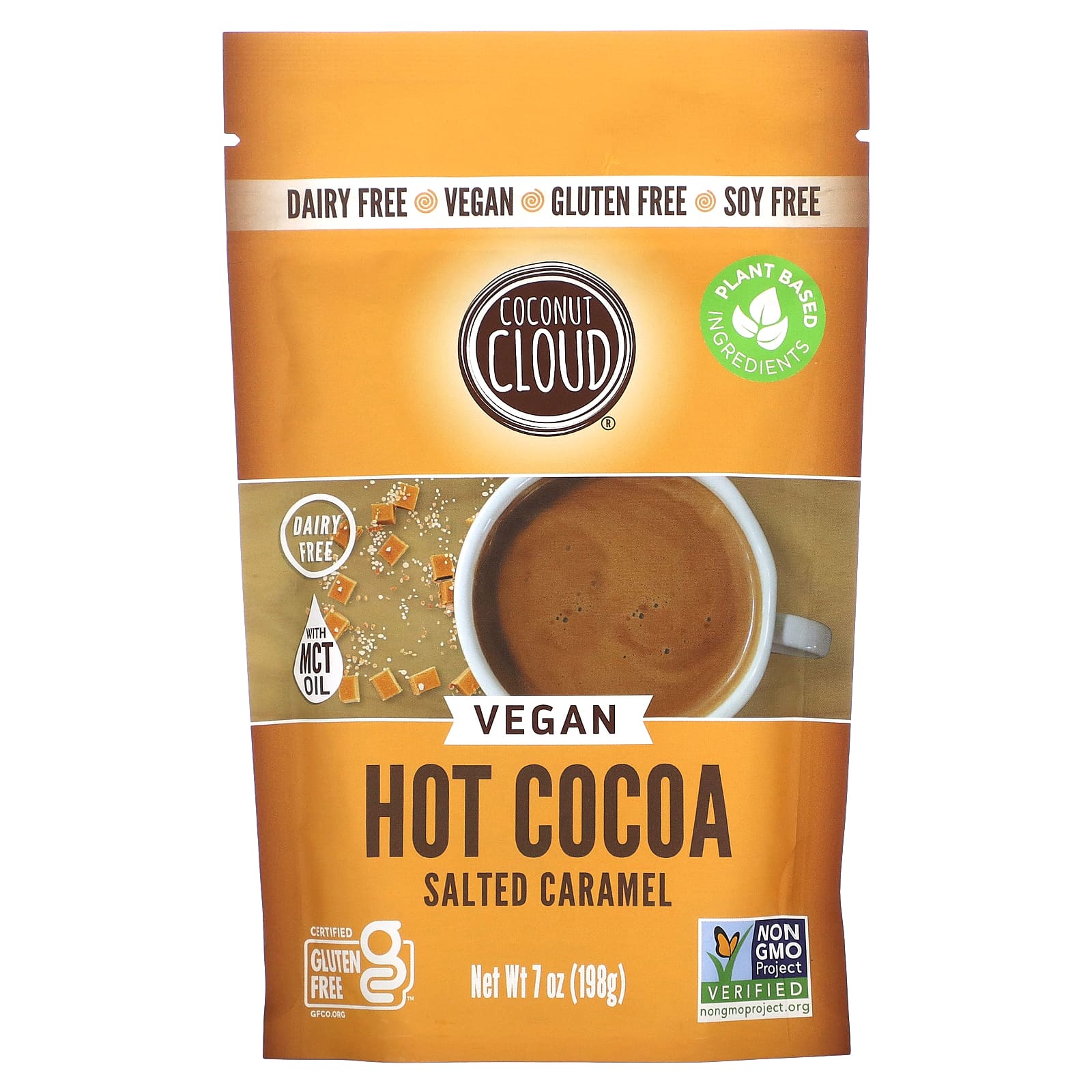 Vegan Hot Cocoa, Salted Caramel, Gluten-Free, Non-GMO - Image 1