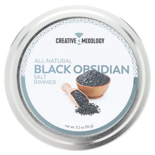 The Spice Lab, Creative Mixology, All-Natural Black Obsidian Salt Rimmer, 3.2 oz (92 g) - Image 1
