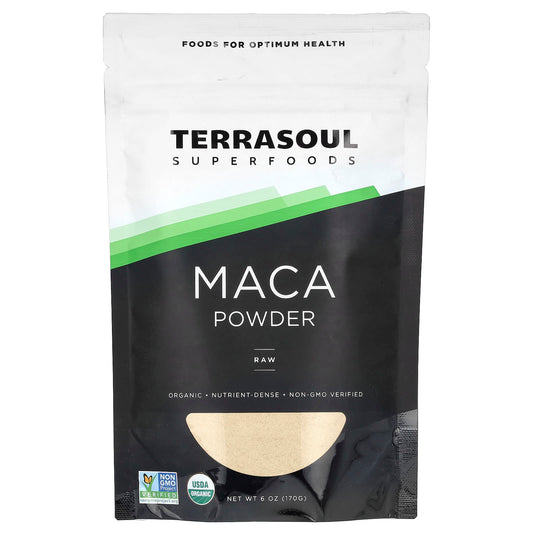Terrasoul Superfoods, Maca Powder, Raw , 6 oz (170 g) - Image 1