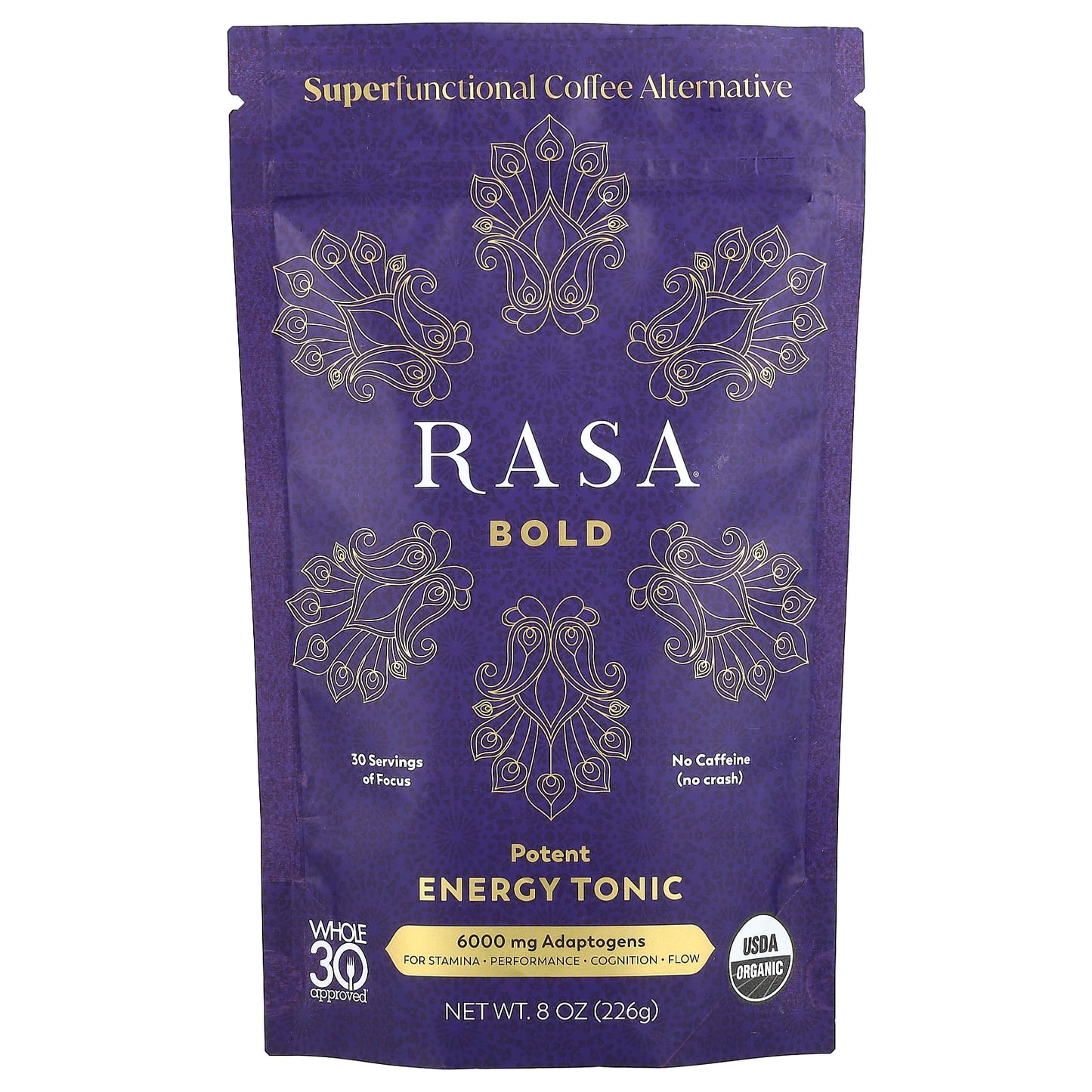 Rasa, Potent Energy Tonic, Bold, 8 oz (226 g) - Image 1