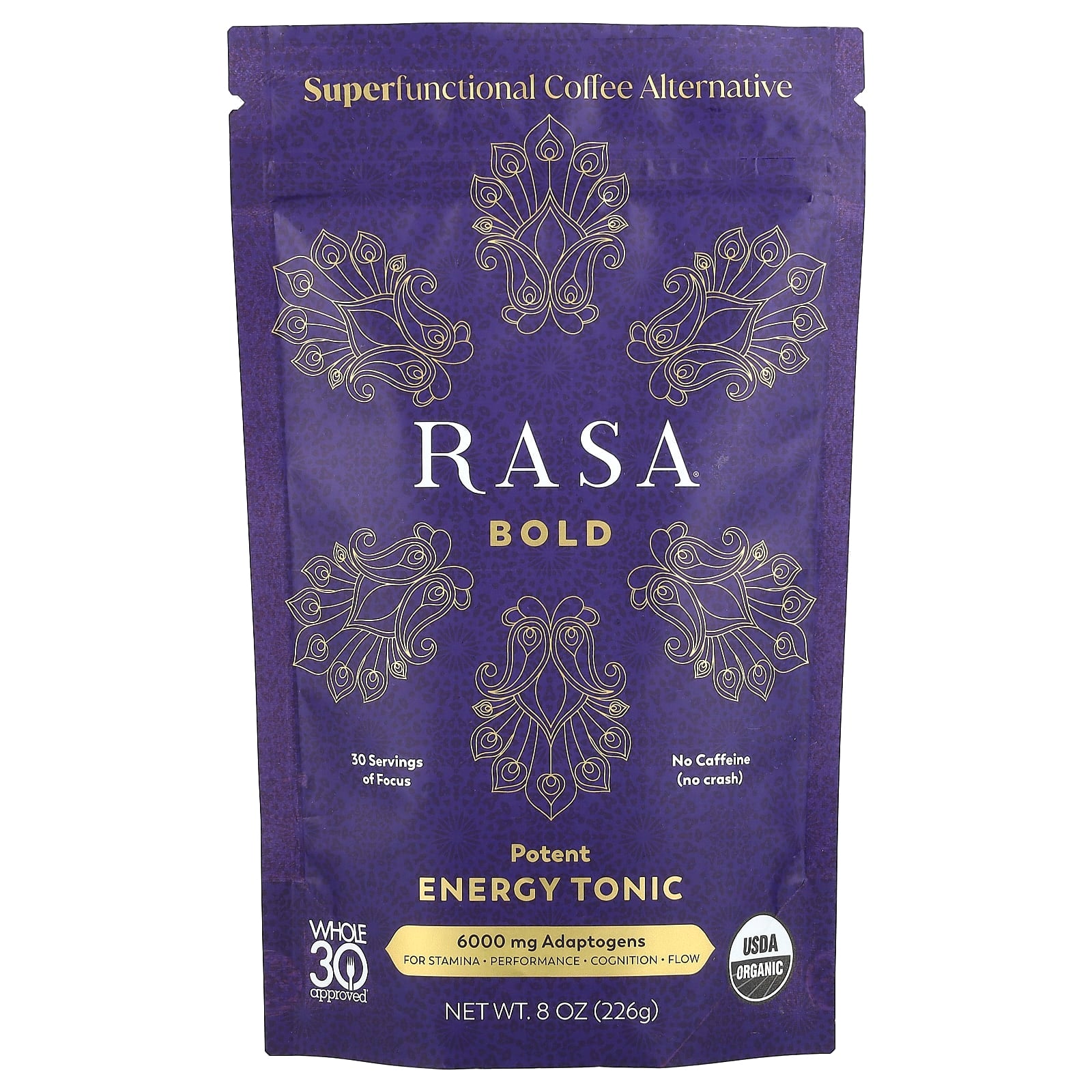 Rasa, Potent Energy Tonic, Bold, 8 oz (226 g) - Image 1