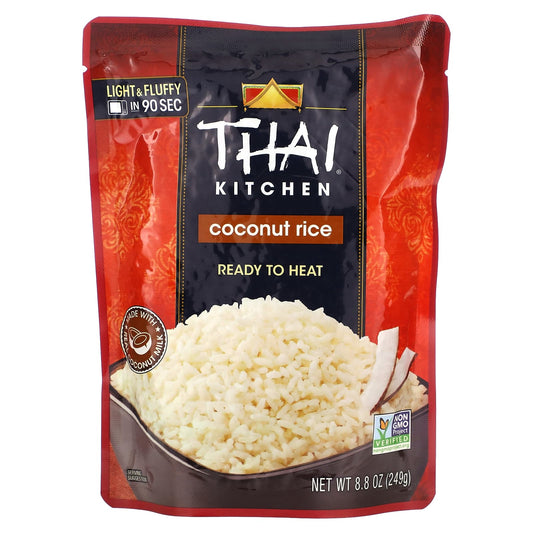 Thai Kitchen, Ready To Heat, Coconut Rice, 8.8 oz (249 g) - Image 1
