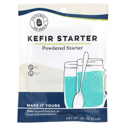 Cultures for Health Kefir Powdered Starter - 0.2 oz, Non-GMO, Gluten-Free - Image 1