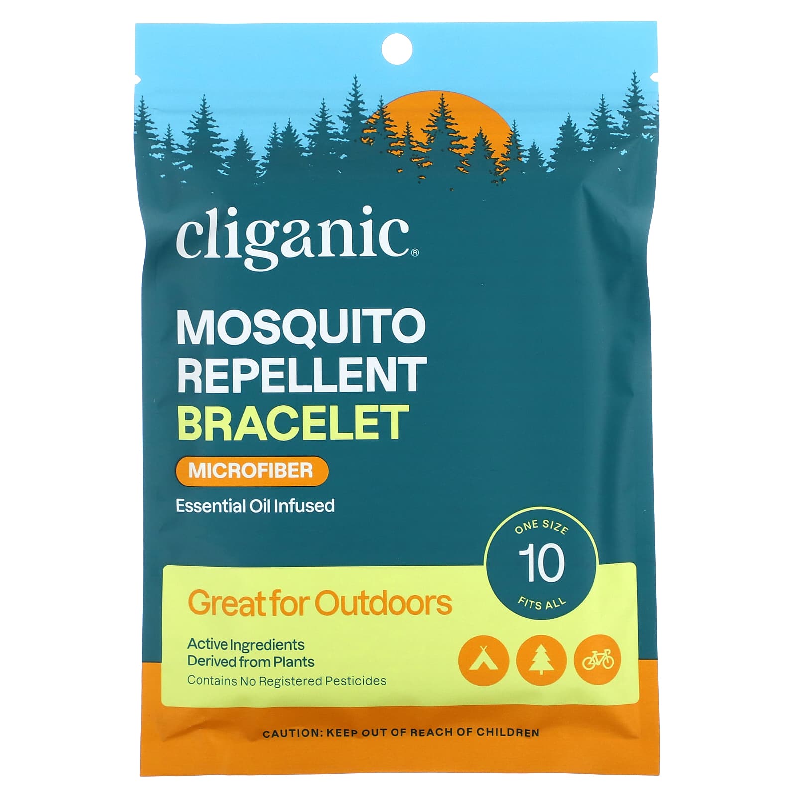 Natural Mosquito Repellent Bracelet Set - Essential Oil Infused - Image 1