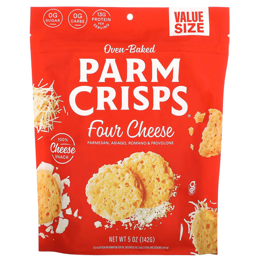 ParmCrisps, Oven-Baked, Four Cheese, 5 oz (142 g) - Image 1