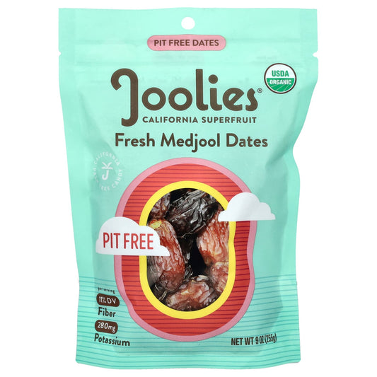 California Organic Pitted Medjool Dates - USDA Certified, 9 oz (255g) - Image 1