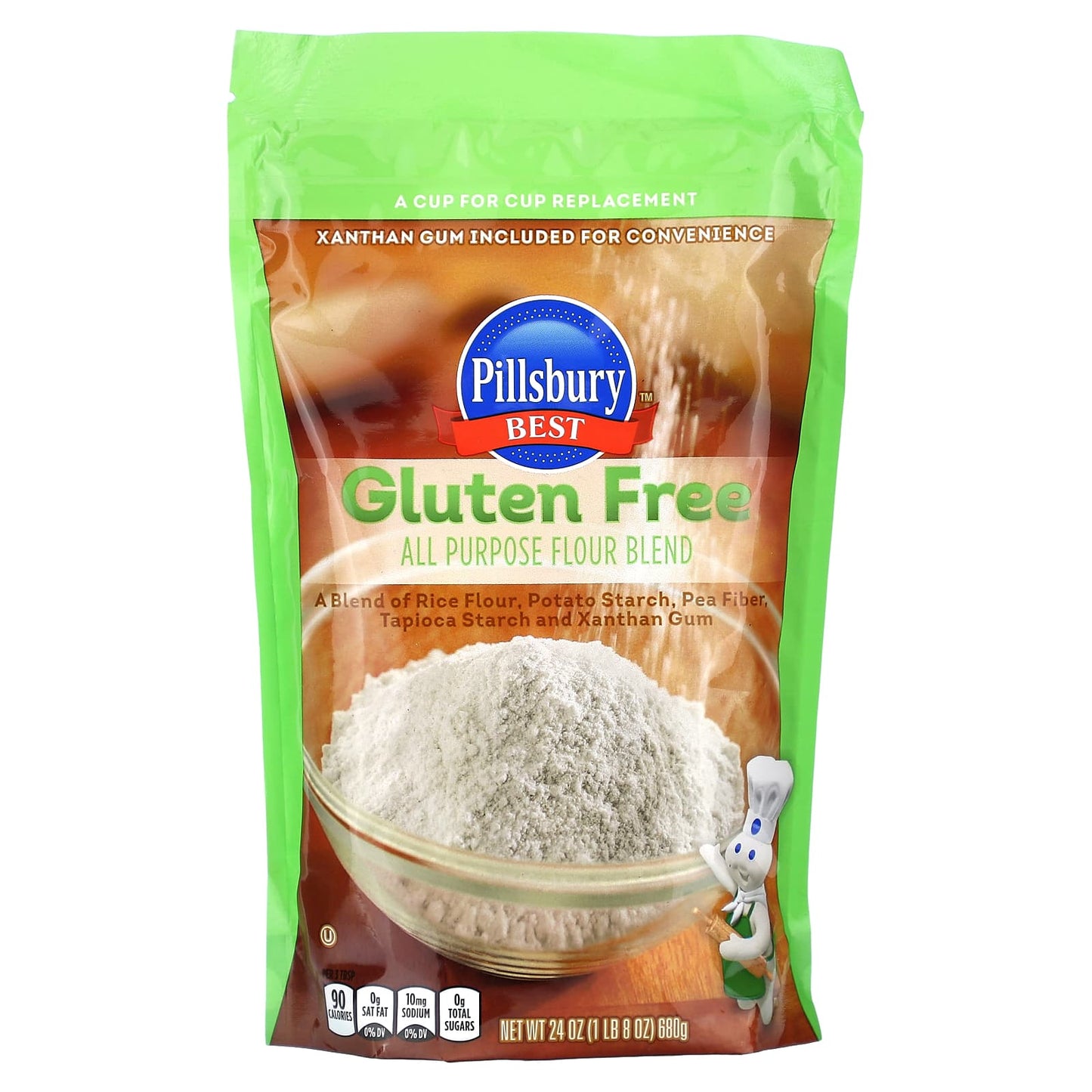 Pillsbury, All Purpose Flour Blend, Gluten Free , 1 lb 8 oz (680 g) - Image 1
