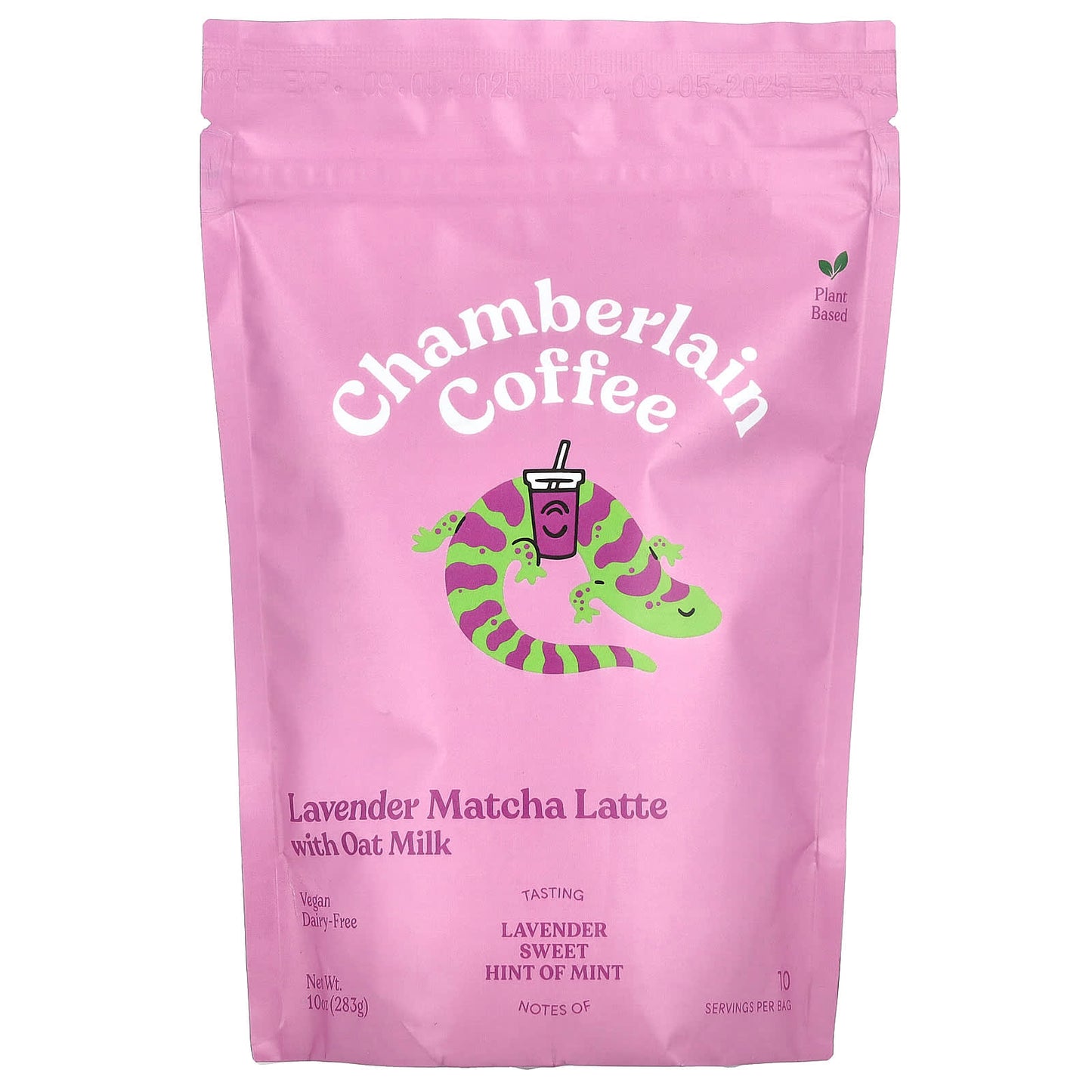 Lavender Matcha Latte with Oat Milk by Chamberlain Coffee - Image 1