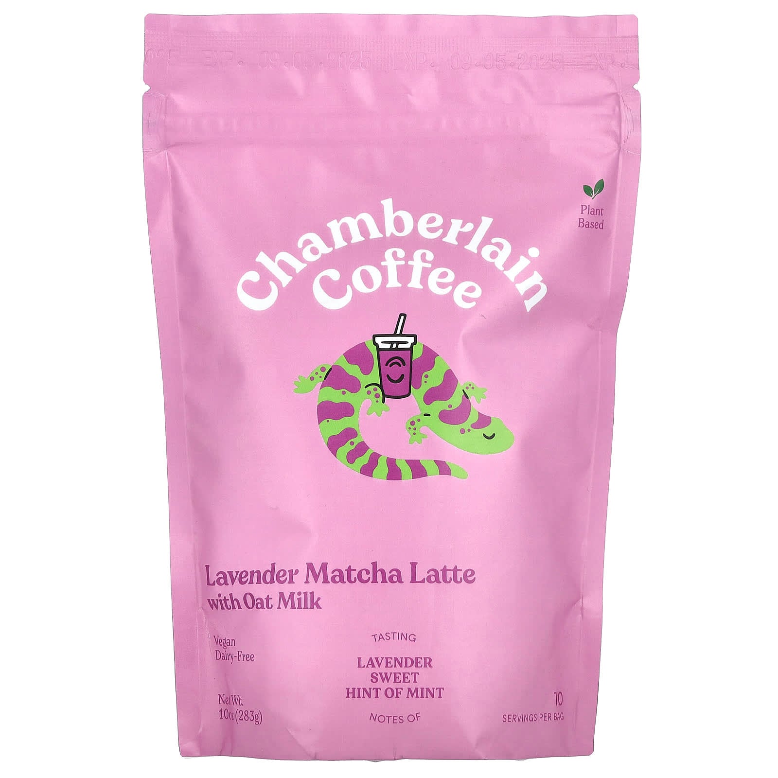 Lavender Matcha Latte with Oat Milk by Chamberlain Coffee - Image 1