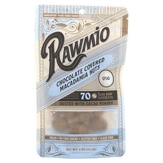 Rich, Dark Chocolate Covered Macadamia Nuts by Rawmio