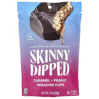 Caramel + Peanut Paradise Cups | Low Sugar Snack