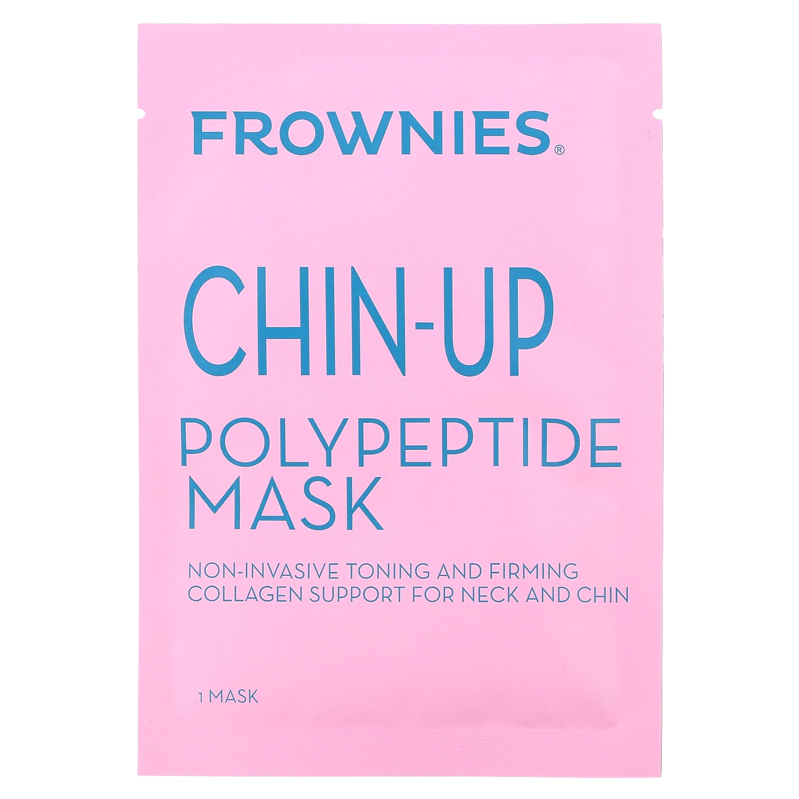 Frownies Chin-Up Toning & Firming Collagen Mask, 1 Piece - Image 1