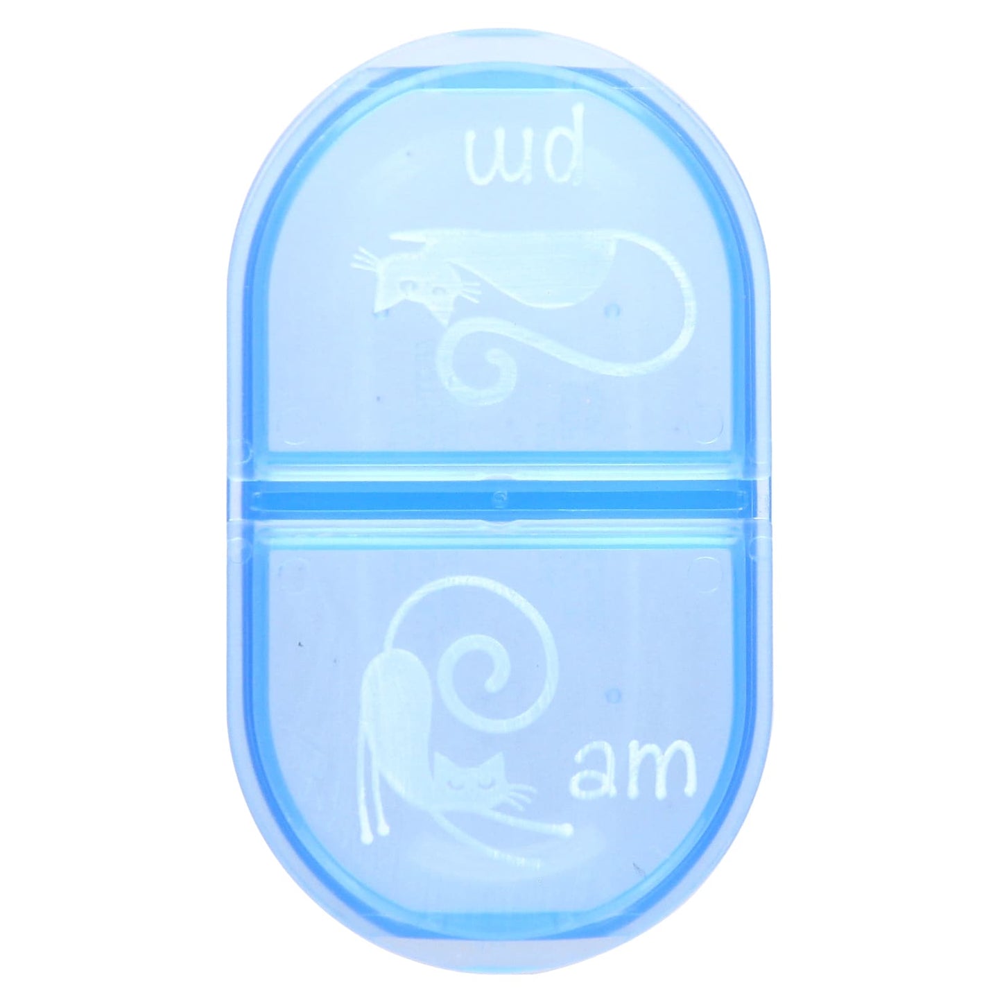 Ezy Dose Daily AM/PM Pill Planner for Cats - Easy Medication Management - Image 1