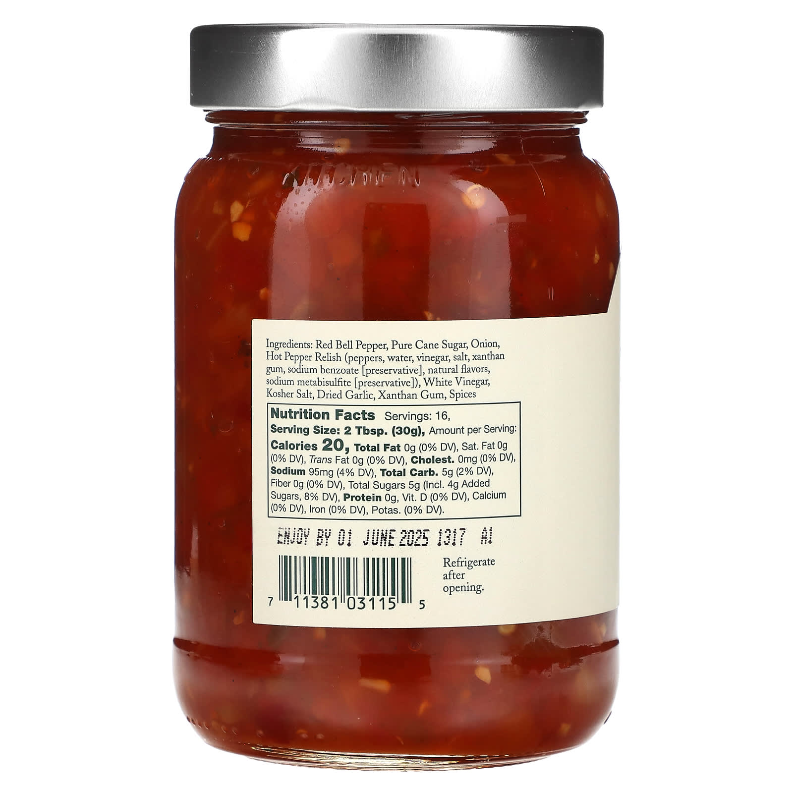 Stonewall Kitchen, Farmhouse Red Relish, 16.75 oz (475 g) - Image 2